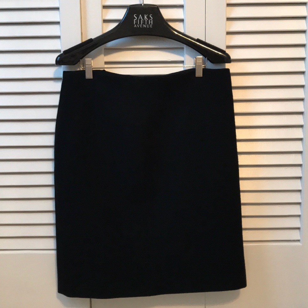 Prada Black Midi Pencil Skirt
